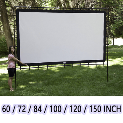 Écran de cinéma extérieur géant portable