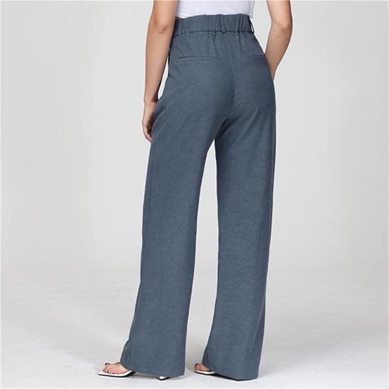 Pantalones anchos de vestir de cintura alta kilmargo