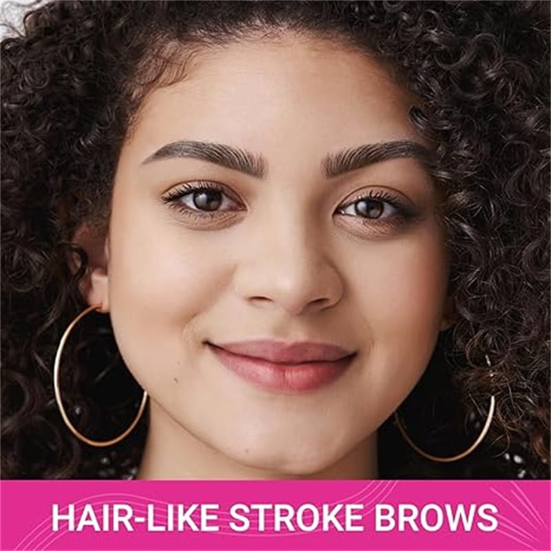 Stylo à sourcils 2-en-1, imperméable et durable