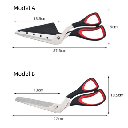 Ciseaux à Pizza Multifonctionnels Détachables avec Poignée Souple