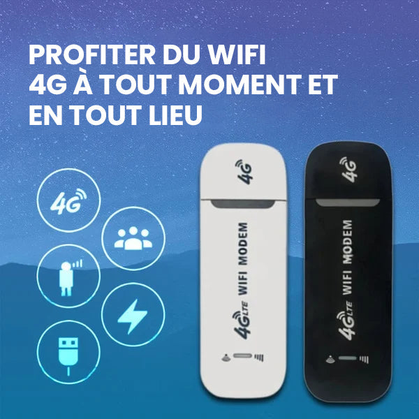 4G WiFi portable sans fil