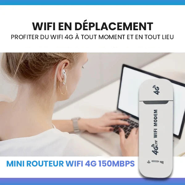 4G WiFi portable sans fil