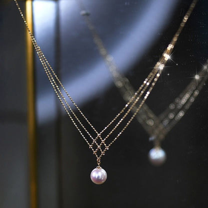 Superbe Collier à Pendentif en Perle