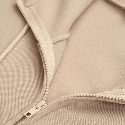 Sweat à capuche zippé automne/hiver pour femmes avec capuche-Livraison gratuite pour 2 pièces