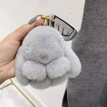 Pendentif Porte-clés en Lapin Peluche