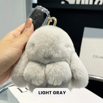 Pendentif Porte-clés en Lapin Peluche