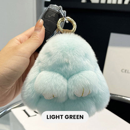 Pendentif Porte-clés en Lapin Peluche