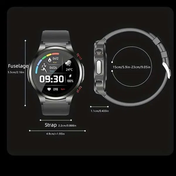 Pression artérielle Fréquence cardiaque Température corporelle Montre intelligente pour le sport