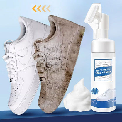 Mousse Nettoyante pour Chaussures Blanches