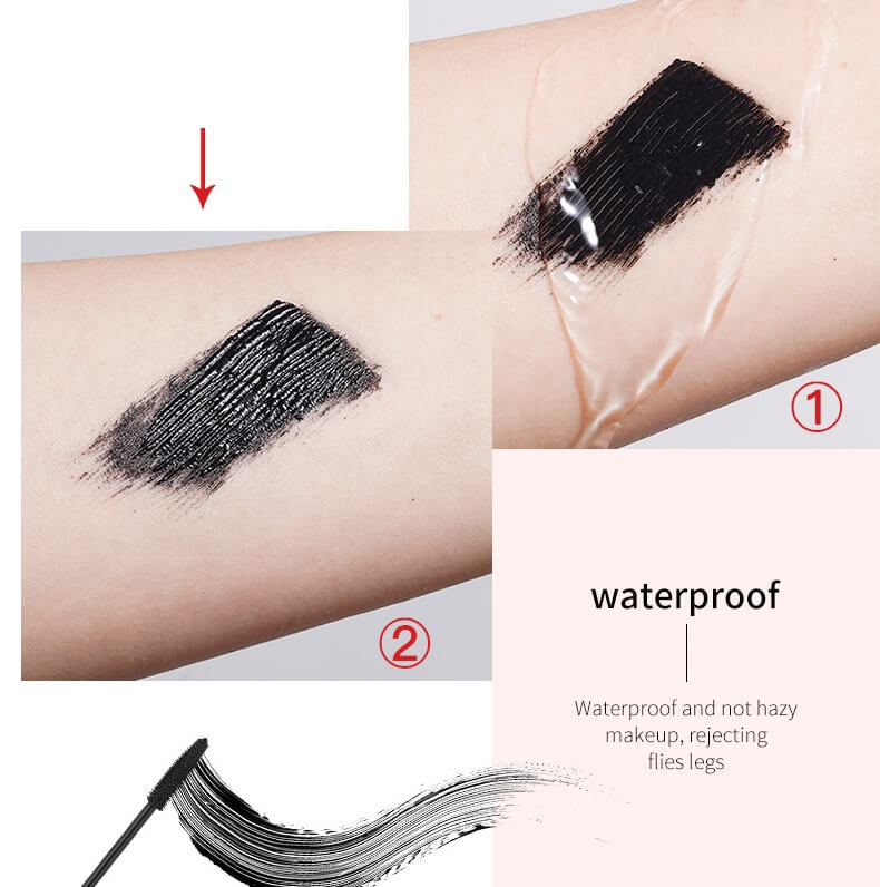 MASCARA 4D IMPERMÉABLE À L'EAU ET À LA TRANSPIRATION